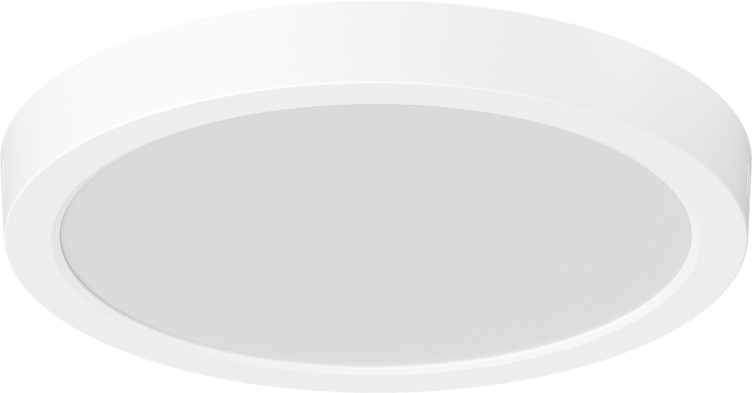 Mexen LDSR LED-Deckenleuchte zur Aufbaumontage Ø 30 cm, 24W, Neutral – 4000K, 2640 lm, weiß - L212-030-2440-20